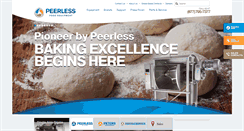 Desktop Screenshot of peerlessfood.com